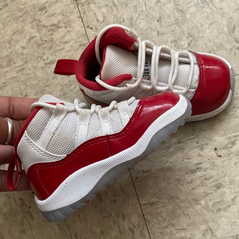 Children Cherry Jordan 11s